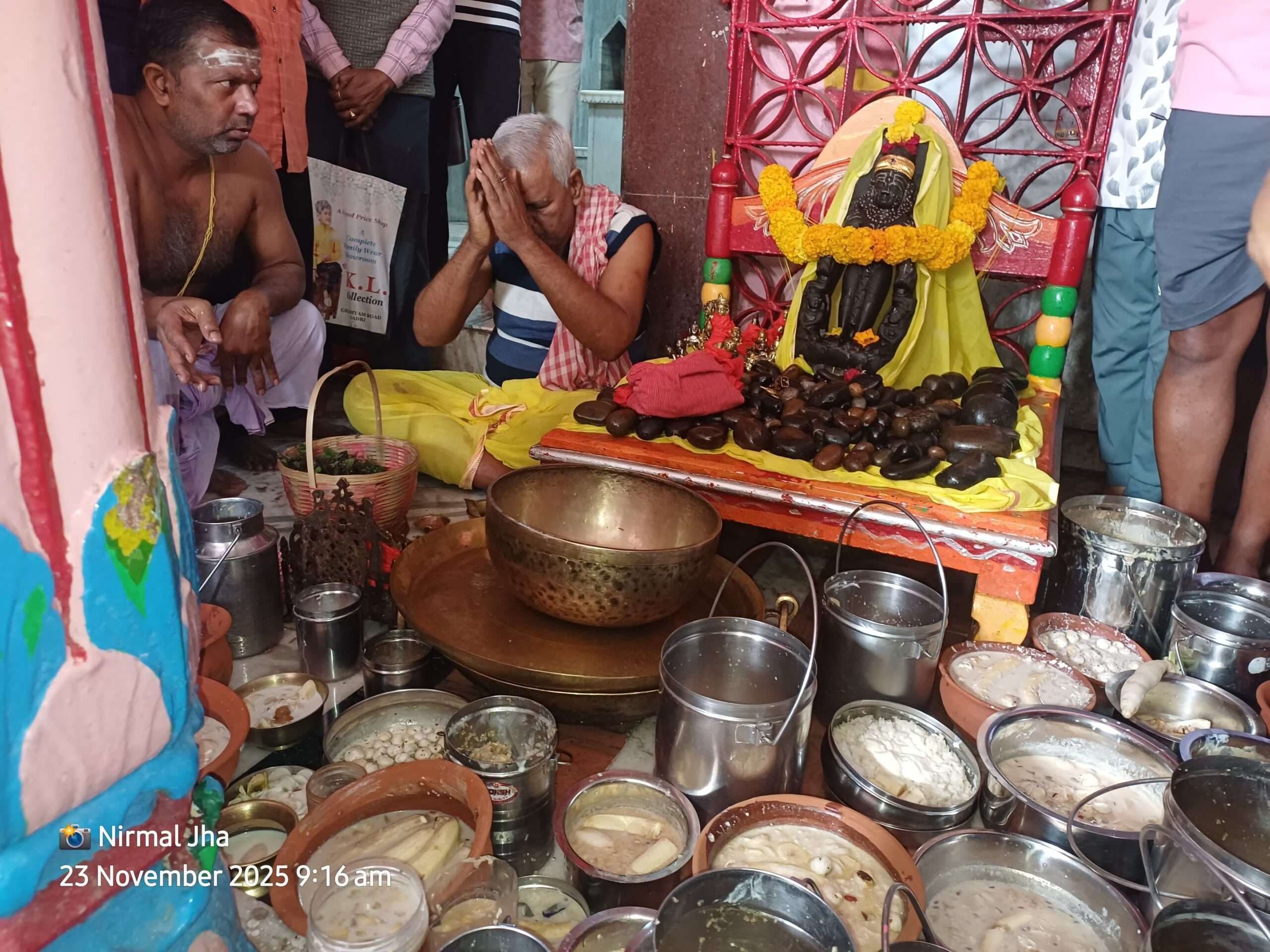 अच्छी फसल की कामना के साथ मंदार क्षेत्र में मनाया गया नवान्न