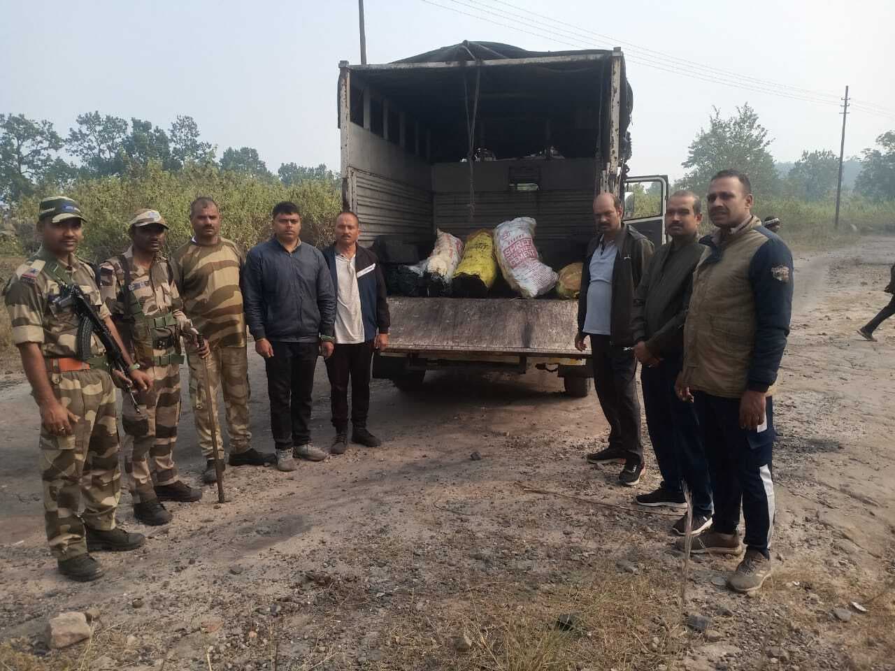 Bokaro News : 6.82 टन अवैध कोयला जब्त