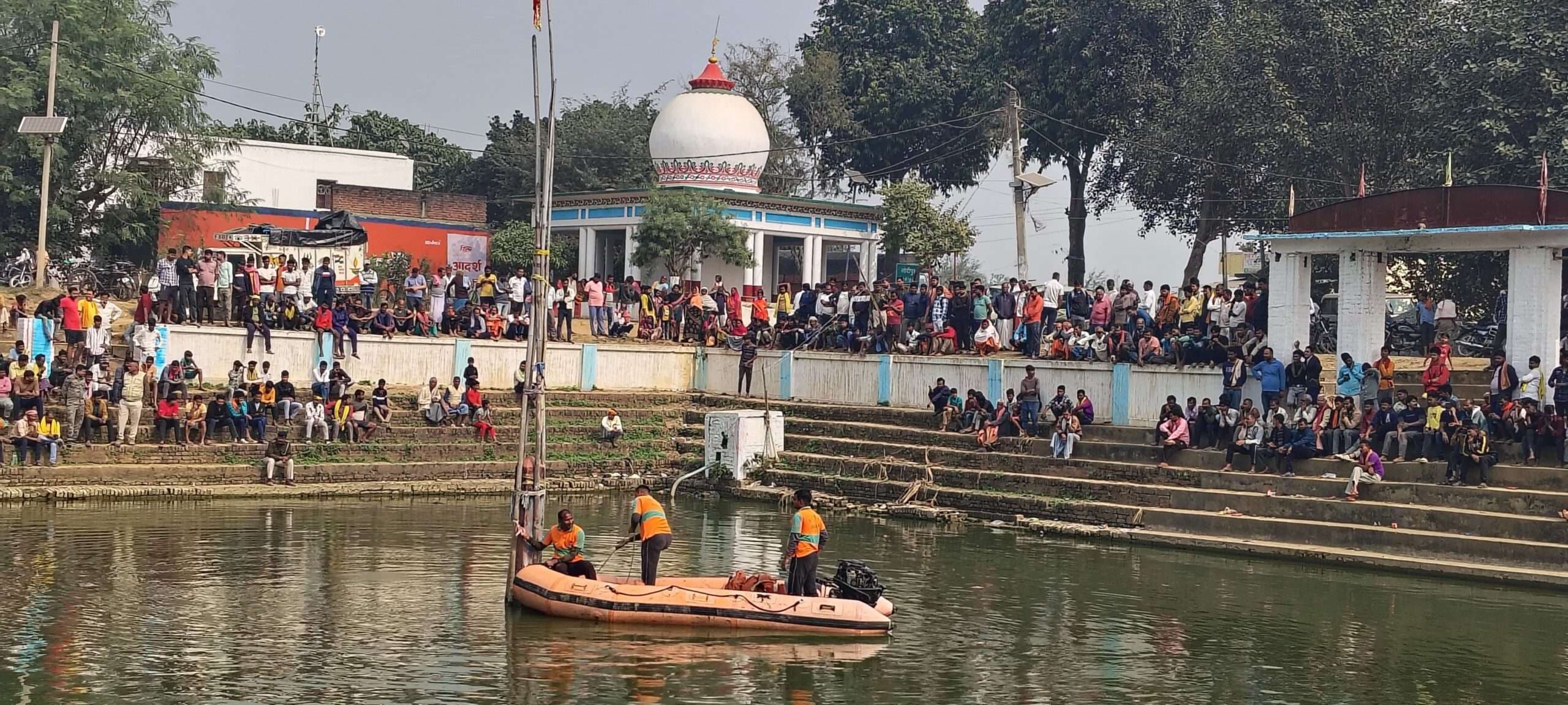 गोपालपुर में पोखरा में डूबकर युवक की मौत