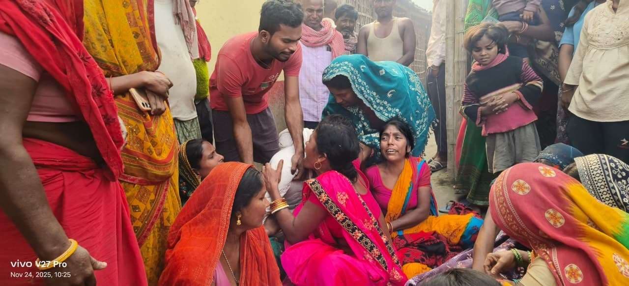 अज्ञात वाहन की टक्कर से बाइक सवार छात्र की हुई मौत