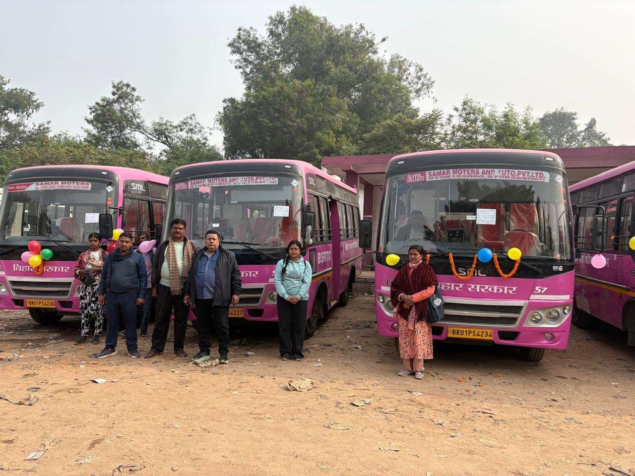 महिलाओं के लिए तोहफा, नवादा में शुरू हुई लेडीज स्पेशल पिंक बस सेवा