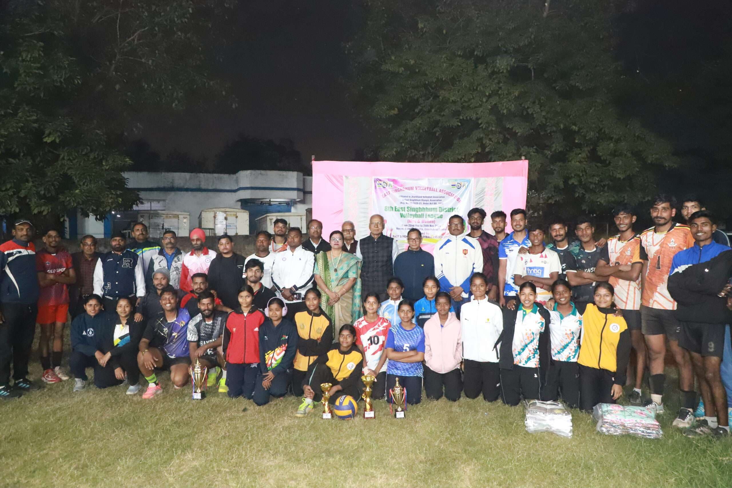 East singhbhum district volleyball league concluded : शंकोसाई मानगो व मंगल सिंह क्लब की टीम ने जीता खिताब