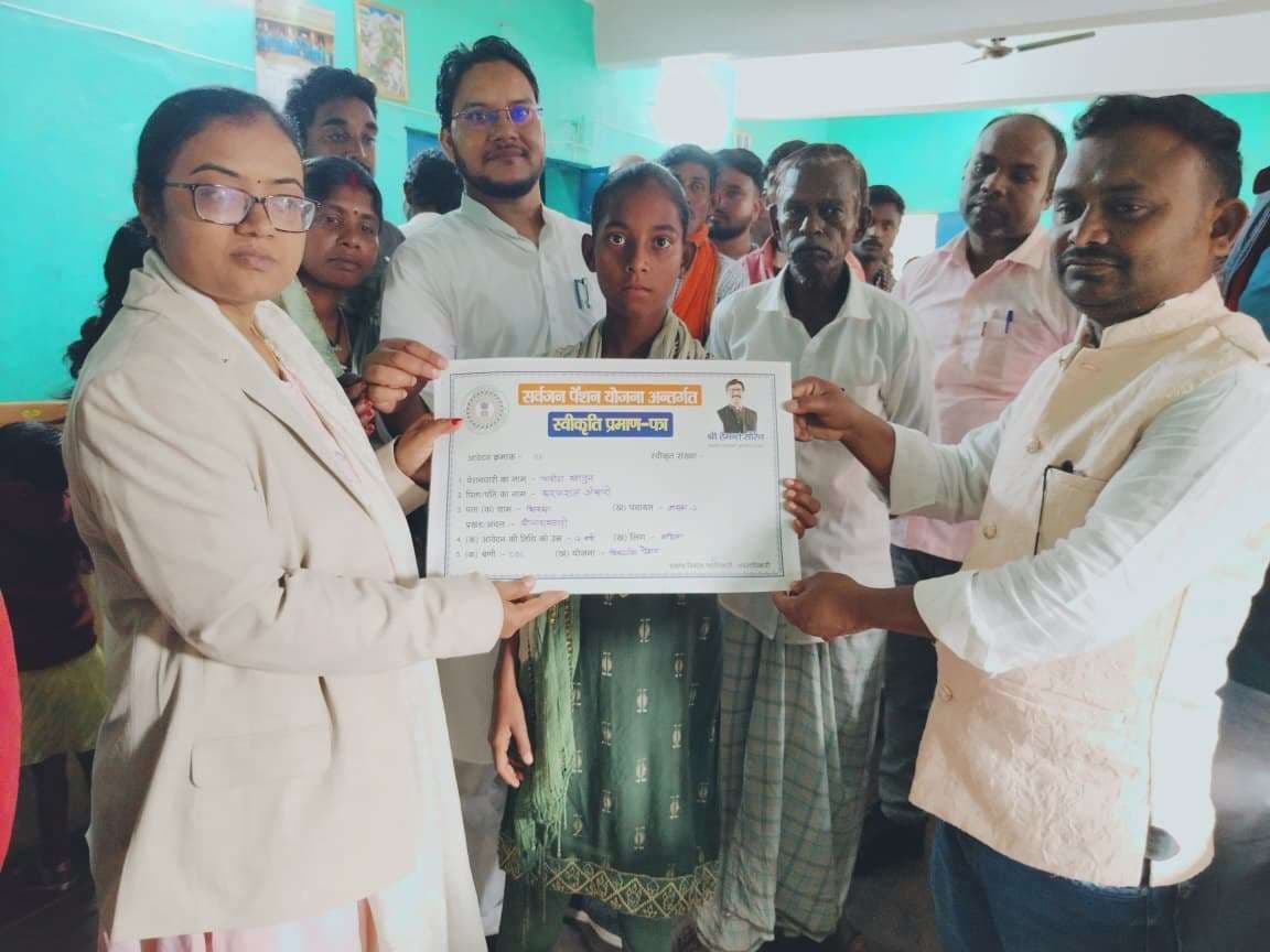 शिविर में आये 132 आवेदनों का हुआ ऑन द स्पॉट निष्पादन