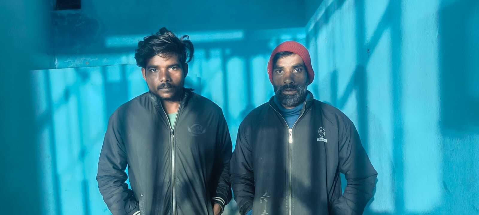 अवैध बालू लदा दो ट्रैक्टर जब्त, चालक गिरफ्तार