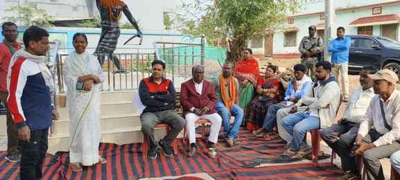 बाबा तिलका मांझी की प्रतिमा हटाने पर आदिवासी समाज में आक्रोश