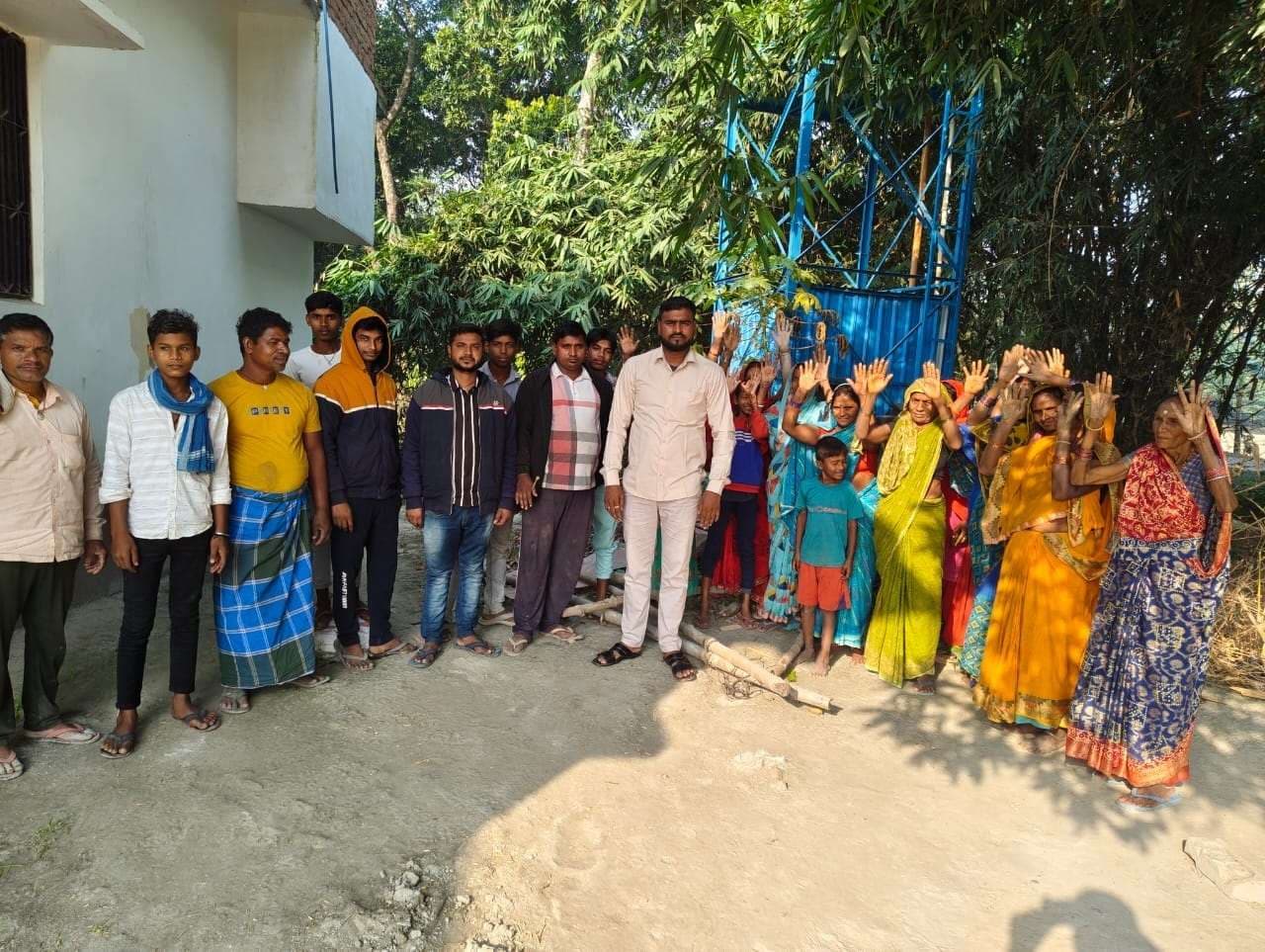 Motihari: छह माह से नलजल योजना बंद, नहीं मिल रहा शुद्ध पानी, प्रदर्शन