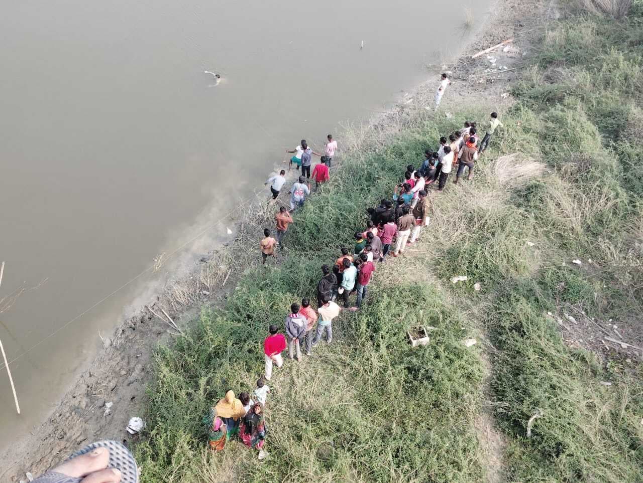 Samastipur News:बूढ़ी गंडक नदी में उपलाता मिला युवक का शव