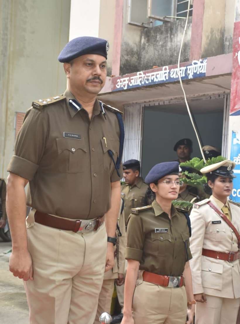 डीआइजी नी महिला थाना का किया निरीक्षण, दिये कई जरूरी निर्देश