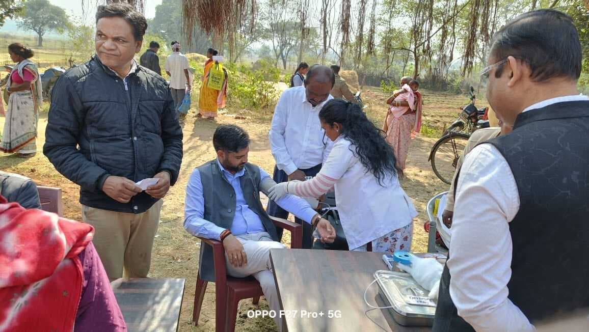 ओके ::: ओकड़ा व उकरीमाड़ी में शिविर आयोजित