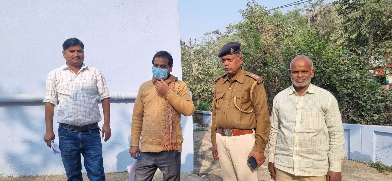 हरुहर नदी में उपलाता मिला अज्ञात युवक का शव