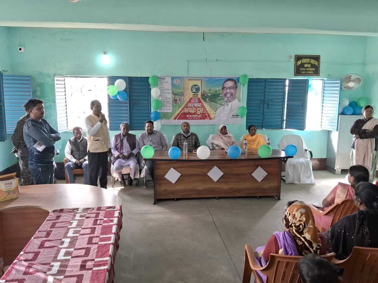 लाभुकों के बीच परिसंपत्तियों का किया गया वितरण