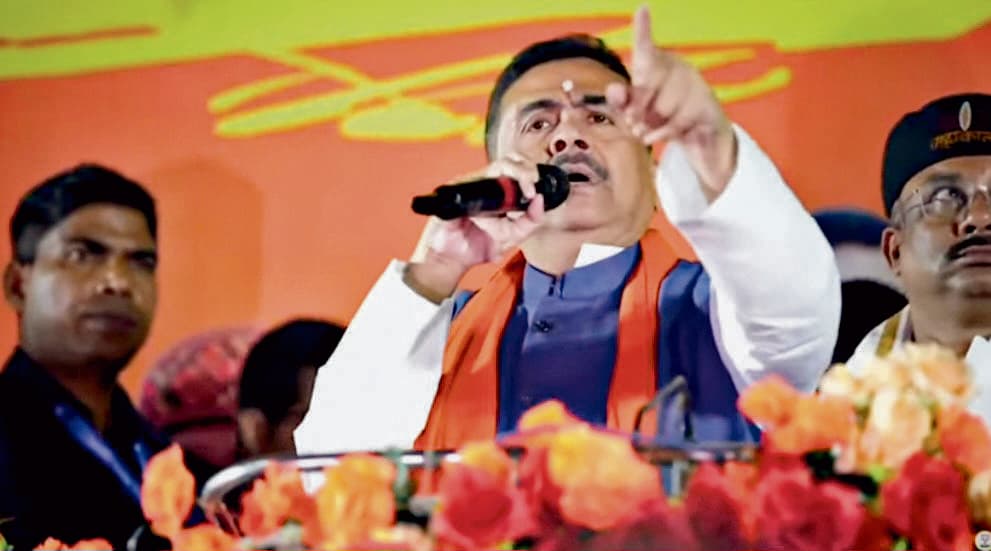 एसआइआर को लेकर दुष्प्रचार कर रही तृणमूल : शुभेंदु