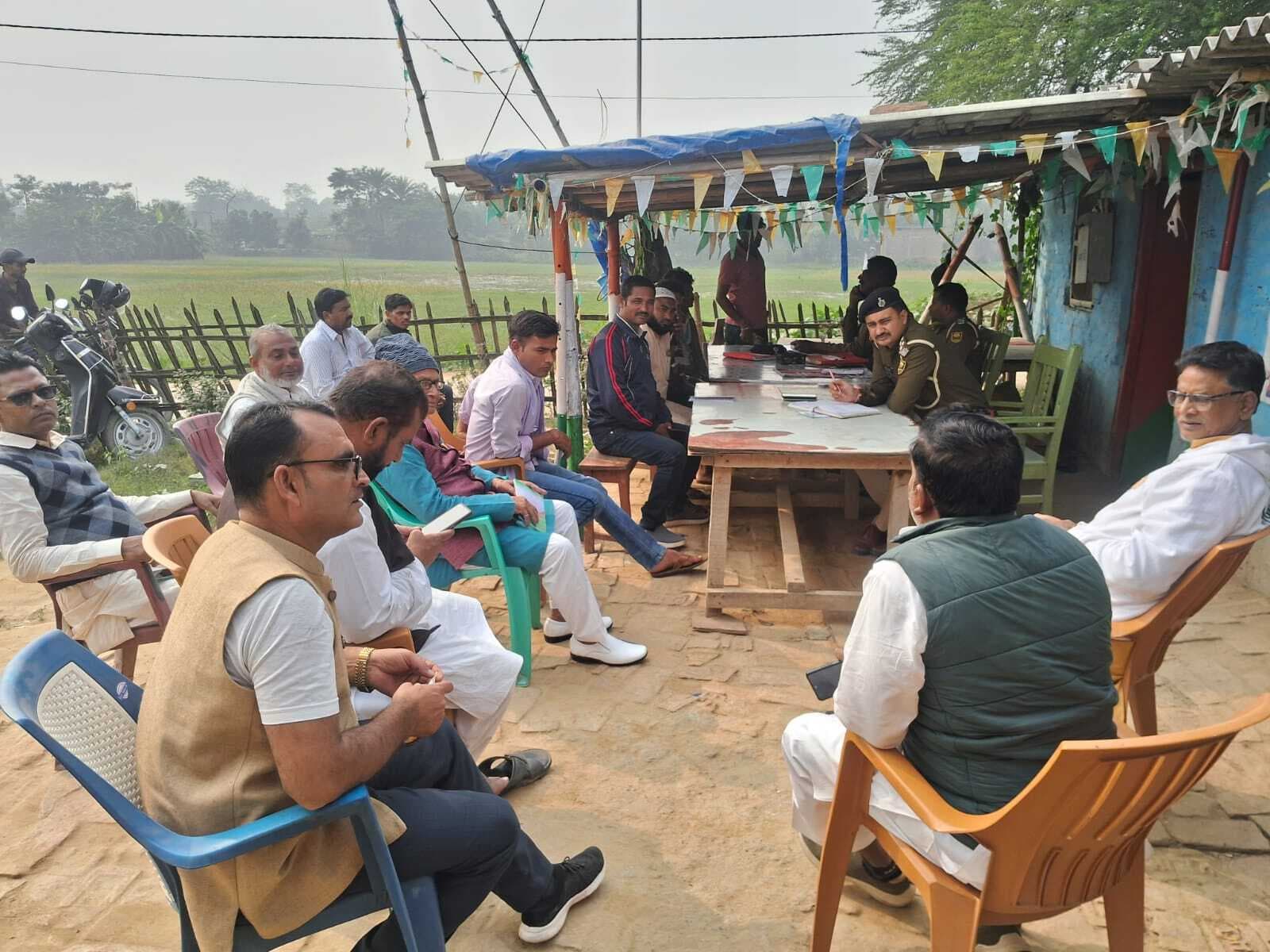 Madhubani News : पुलिस-पब्लिक समन्वय स्थापित करने के लिए हुई बैठक