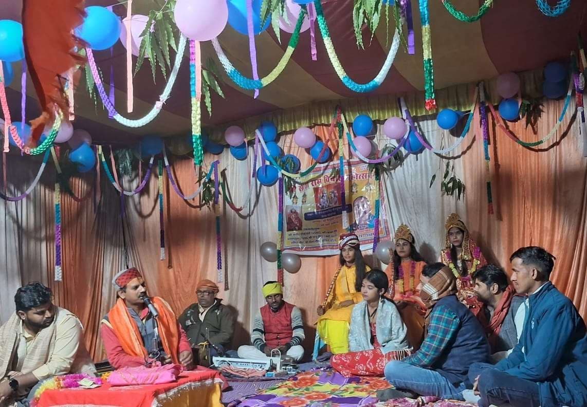 मनोकामना सिद्धि हनुमान मंदिर में हुआ सीताराम विवाह महोत्सव