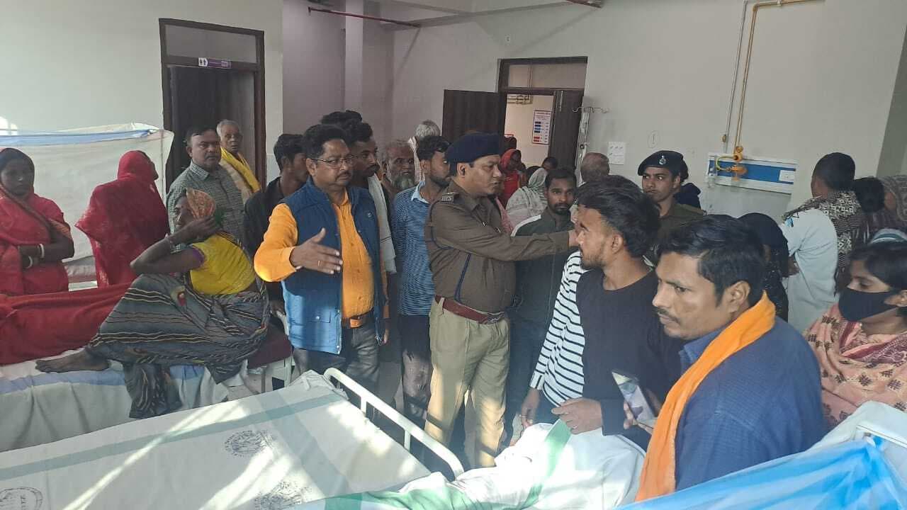 दो अलग-अलग सड़क हादसे में 10 जख्मी, दो रेफर