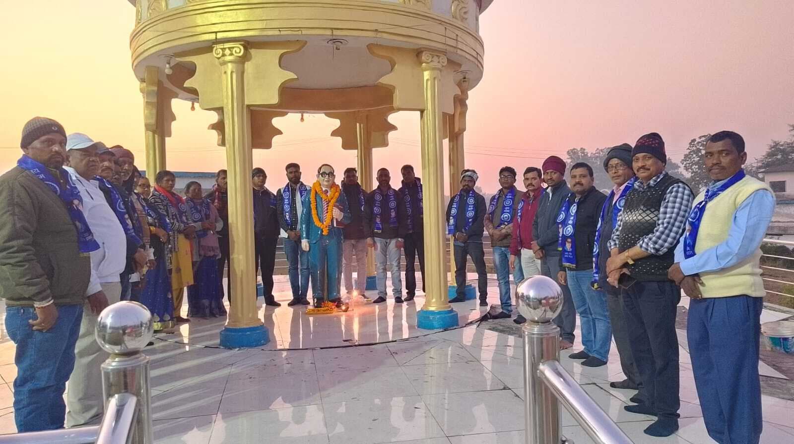 बाबा साहेब के संविधान संदेश को जीवंत रखने का संकल्प लिया