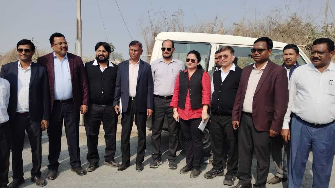 साहिबगंज में एयरपोर्ट की फिजिबिलिटी जानने पहुंची एएआइ की टीम