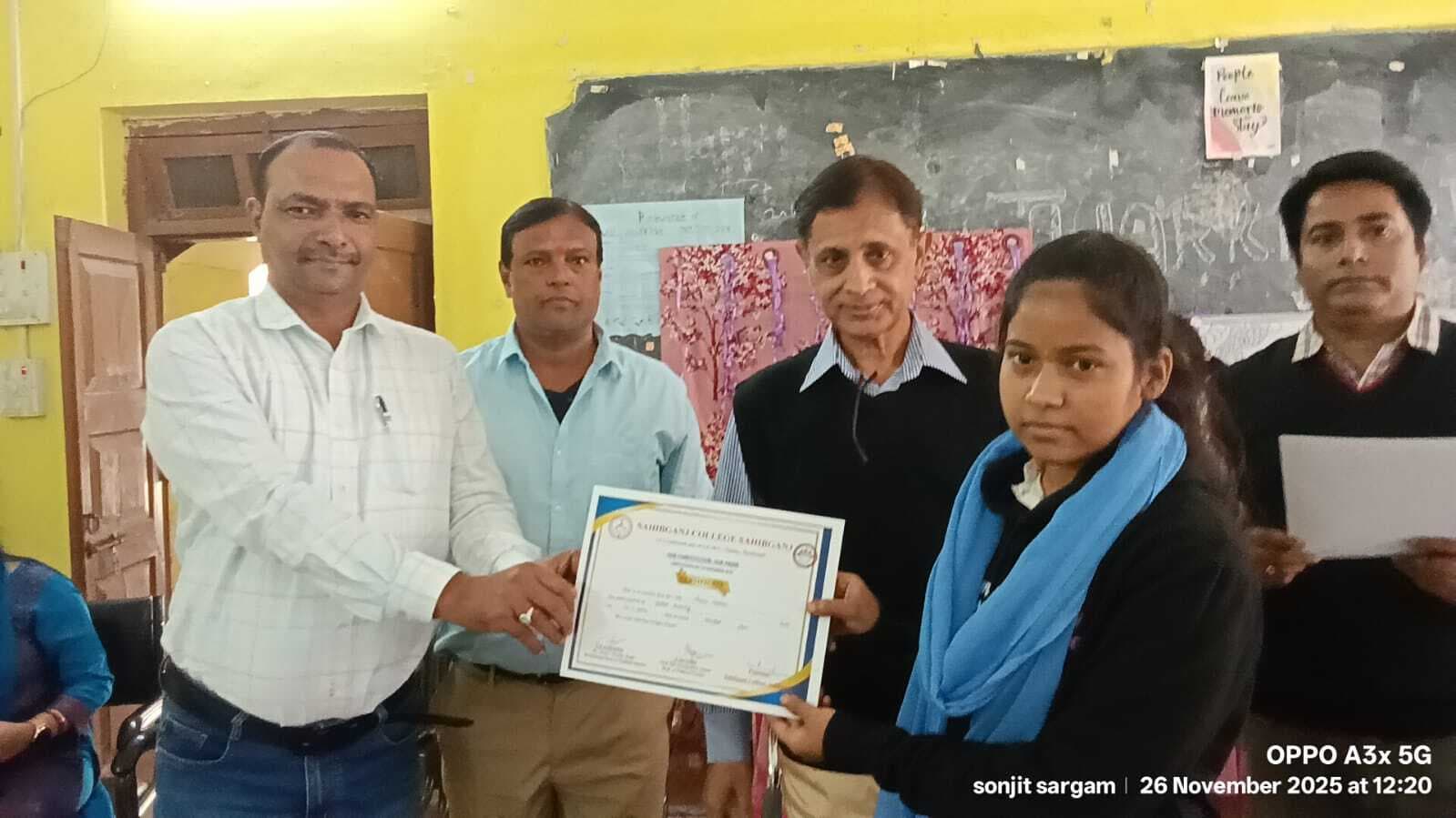 संविधान है तो हम हैं, यह हमारा स्वाभिमान है : प्राचार्य