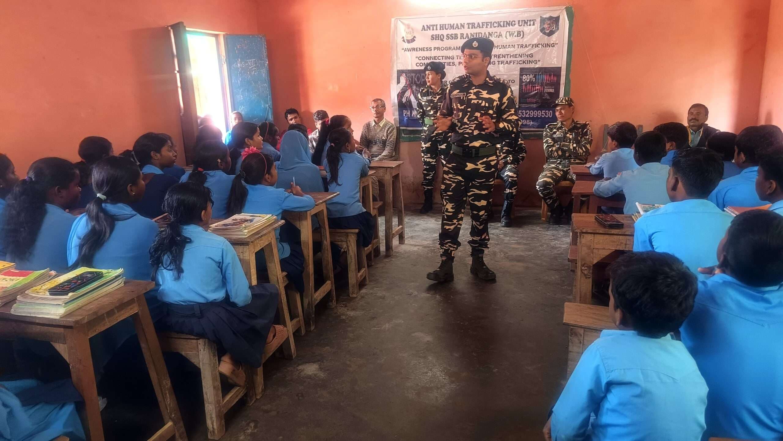 लालच, झांसे व झूठे वादों में आने से होता है तस्करी