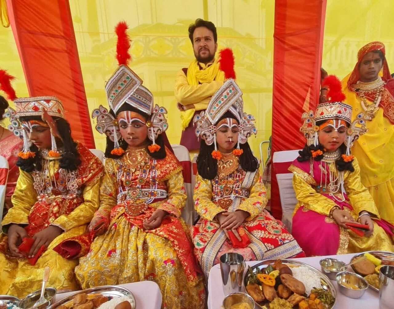 Madhubani News : राम कलेवा के साथ संपन्न हुई सात दिवसीय विवाहपंचमी महोत्सव