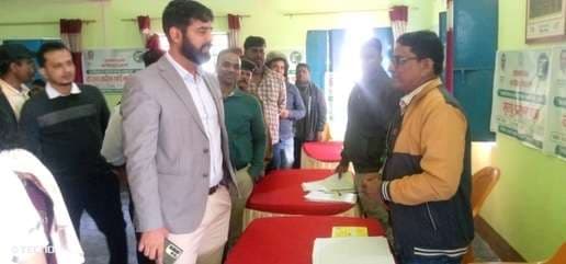 बीडीओ ने दी ऑनलाइन आवेदन सुनिश्चित करने की हिदायत