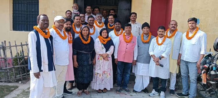 रूबी शोएब बनी पलासी मुखिया संघ की प्रखंड अध्यक्ष