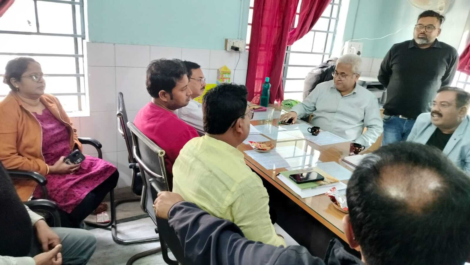 परिवार नियोजन पखवाड़ा को लेकर बीडीओ ने की बैठक