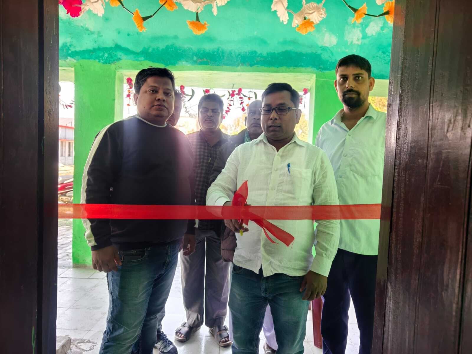 कॉमन सर्विस सेंटर का किया उद्घाटन