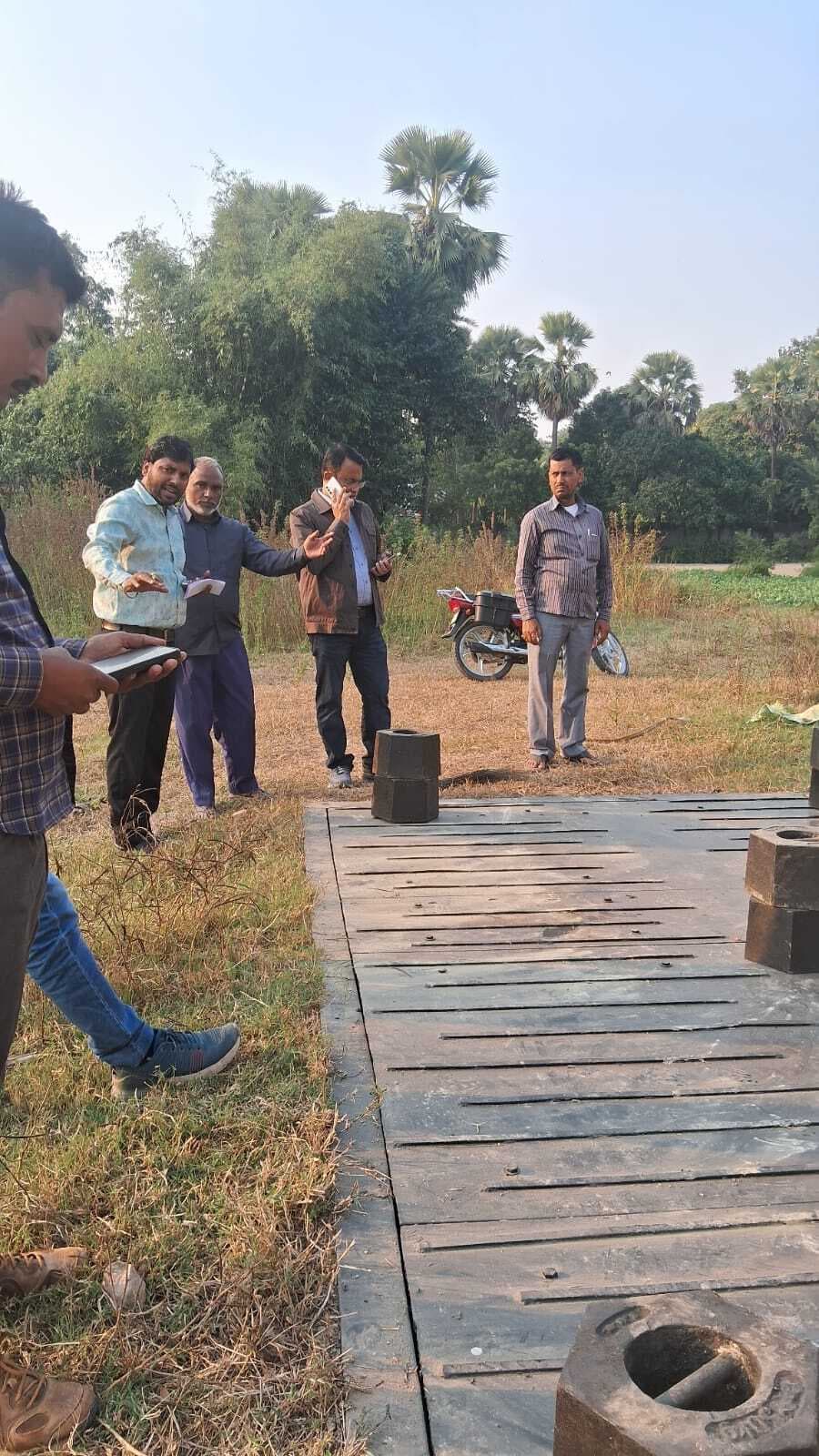 Samastipur News:मापतौल निरीक्षक ने की उपकरणों की जांच