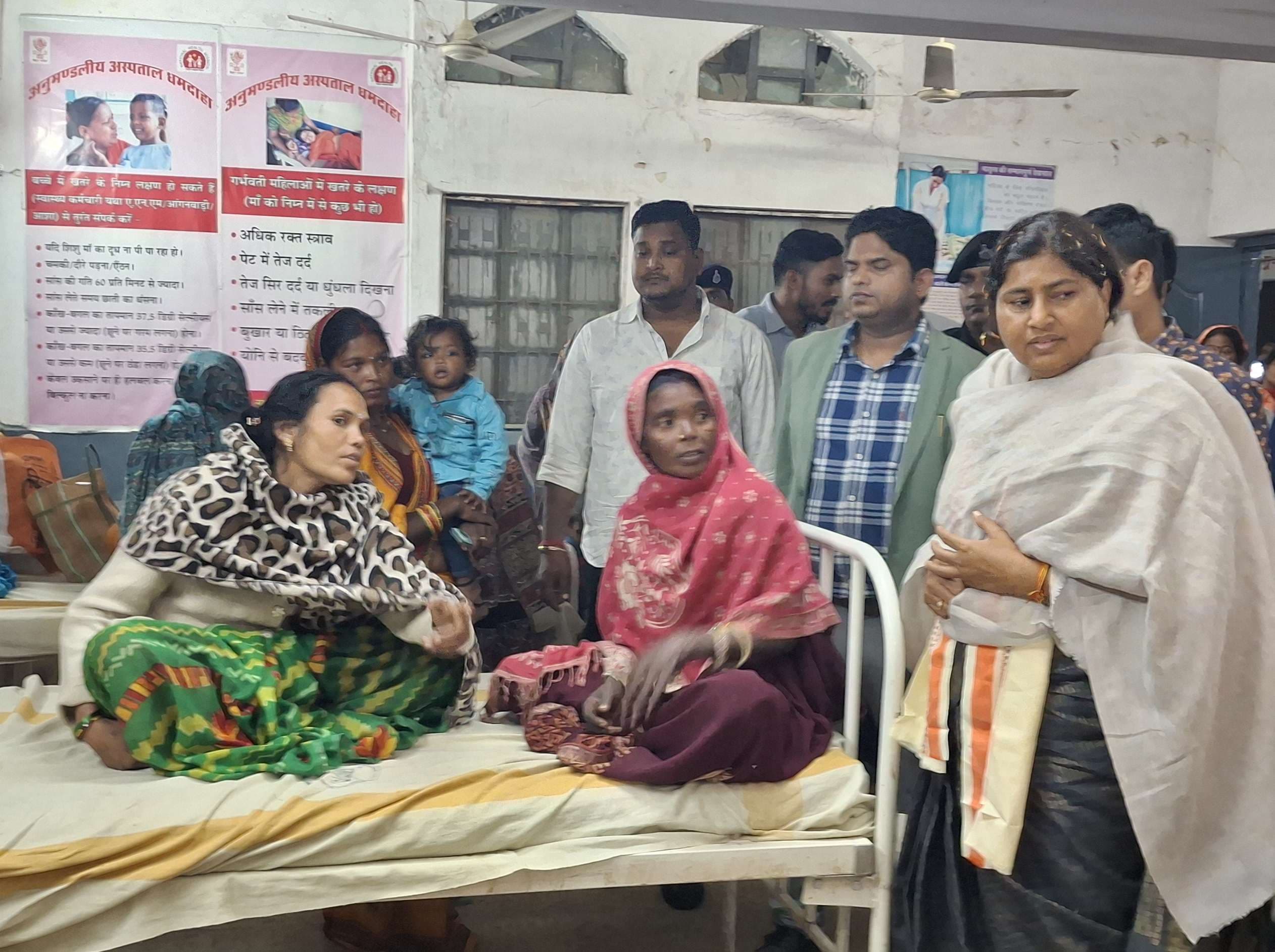 डॉक्टरों के गायब रहने पर बिफरीं मंत्री लेशी सिंह