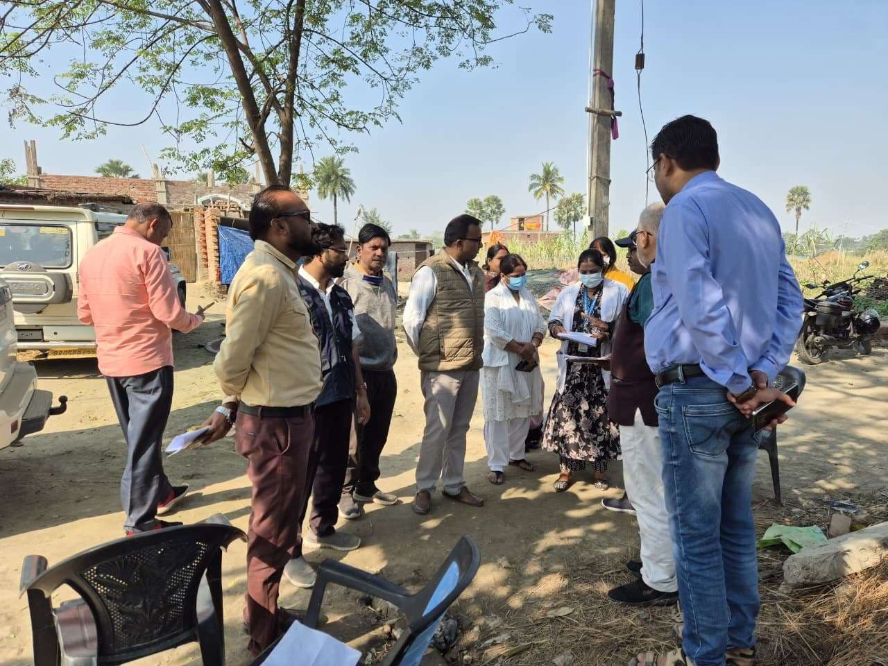 Motihari: दलित बस्ती में खसरा से एक दर्जन बच्चे प्रभावित, पहुंची मेडिकल टीम