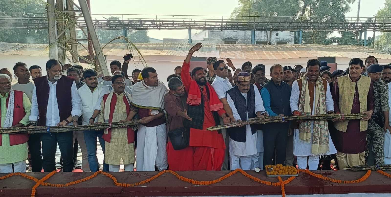 Samastipur News:हसनपुर चीनी मिल गौरव व आर्थिक विकास का आधार : मंत्री