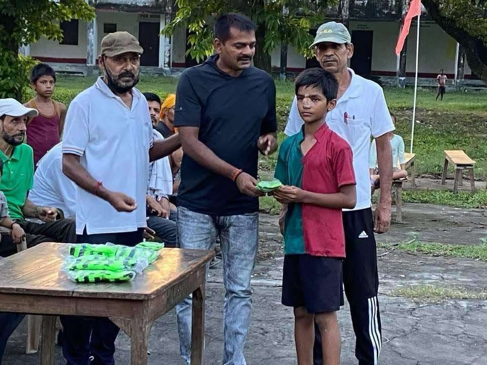 अंडर 14 बिहार राज्य फुटबॉल टीम में बलबीर का हुआ चयन