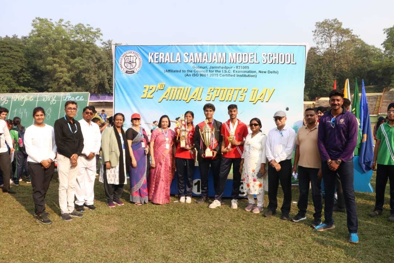 Kerala samajam model school annual sports day celebration: चैरिटी हाउस बना ओवरऑल चैंपियन