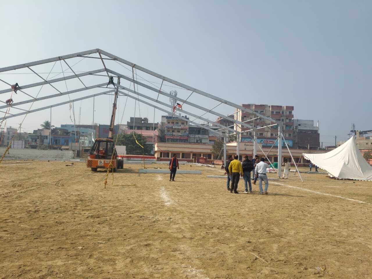 Madhubani News : जिला स्थापना दिवस व मधुबनी महोत्सव की तैयारी जोरों पर