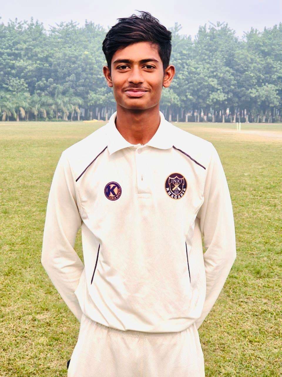 बिहार अंडर 16 कैंप के लिए क्रिकेटर अमन चयनित