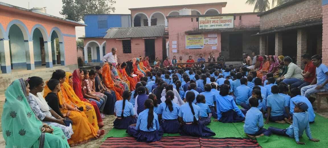 बच्चों को नियमित रूप से विद्यालय भेजने की अपील