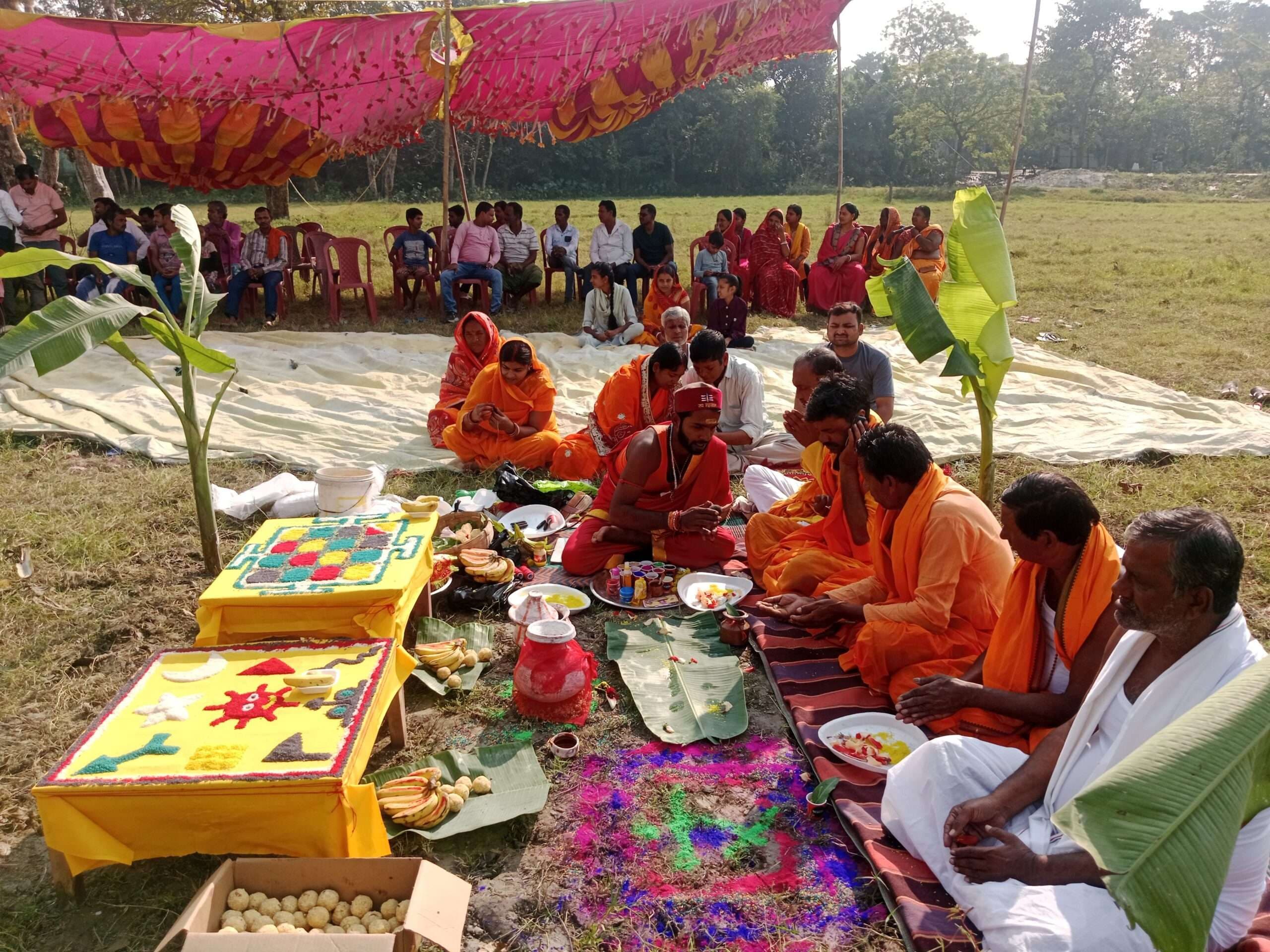 सात से 13 मार्च तक महाविष्णु यज्ञ के लिए भूमि पूजन