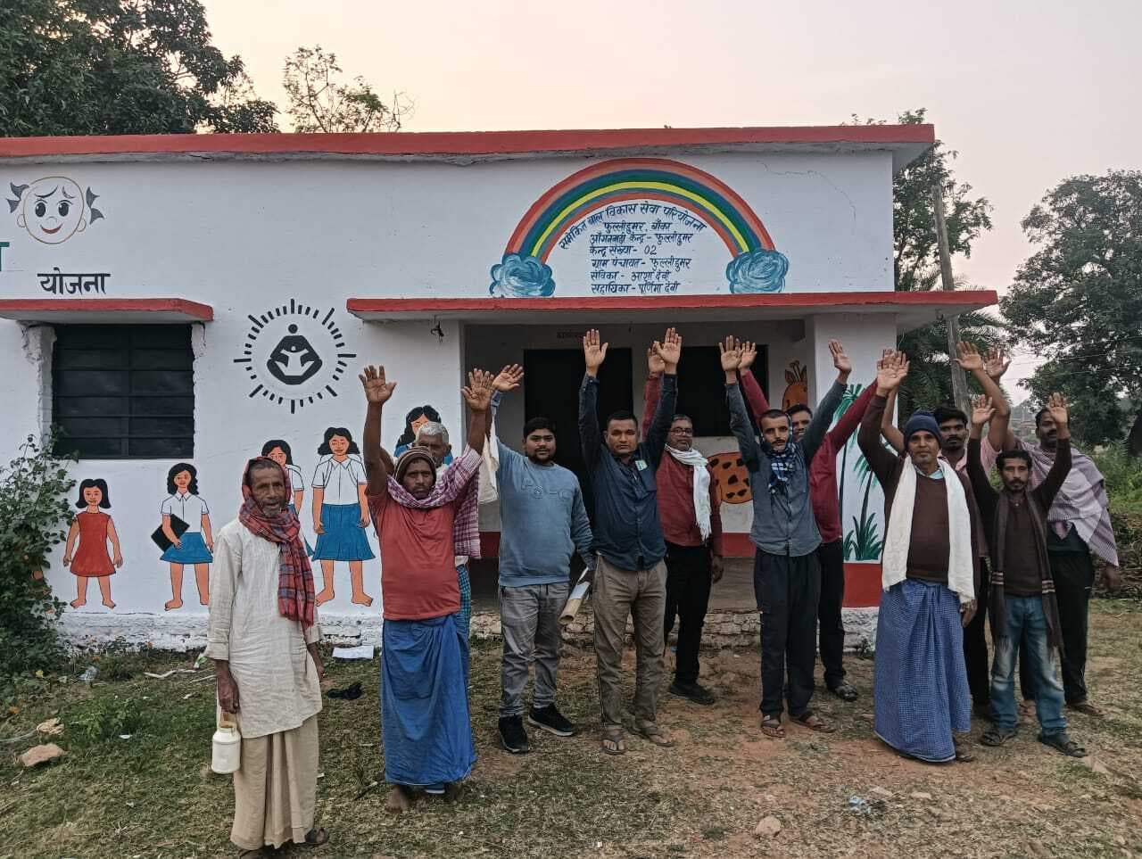 आंगनबाड़ी केंद्र संख्या दो पर पानी का अभाव, भोजन बनाने में हो रही परेशानी