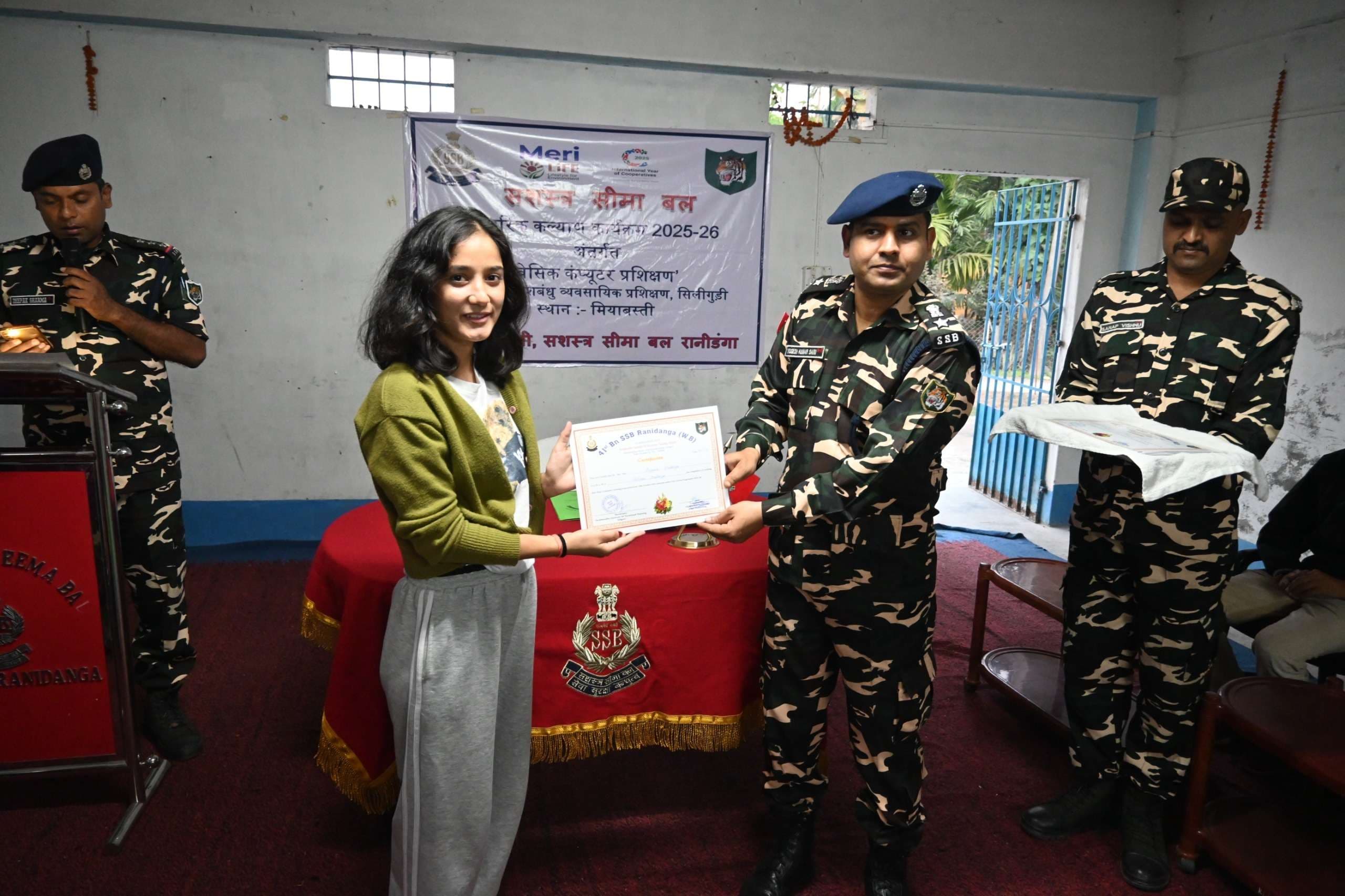 21 दिवसीय बेसिक कंप्यूटर कोर्स का समापन, प्रतिभागियों को दिया प्रशिक्षण प्रमाण पत्र