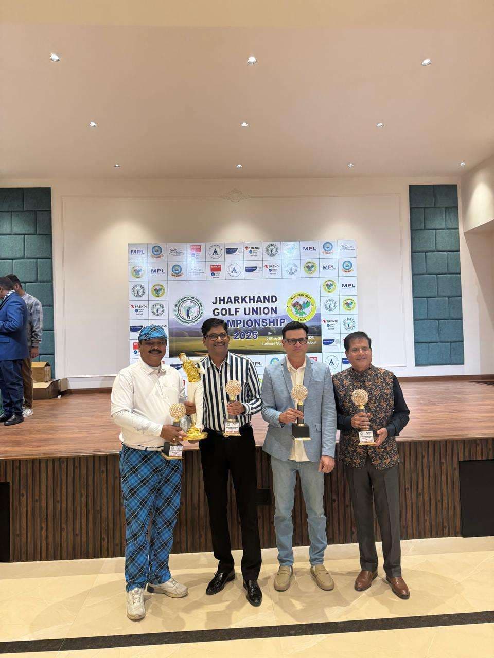 Jharkhand golf union championship : झारखंड गोल्फ यूनियन चैंपियनशिप में 160 गोल्फर हुए शामिल