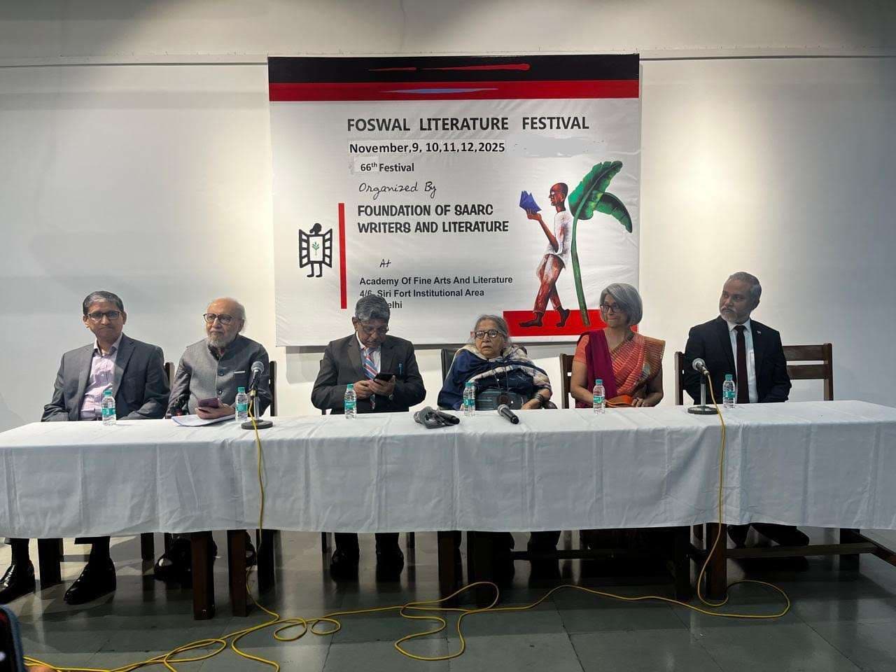 FOSWAL LITERATURE FESTIVAL: संस्कृति के धागे से जुड़े सार्क देश, दिल्ली में हुआ शब्द-पर्व का भव्य आयोजन