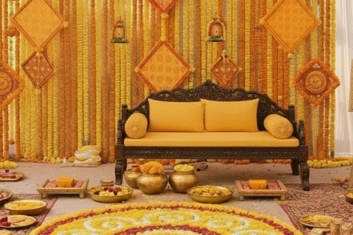 Haldi Decoration Ideas: हल्दी फंक्शन को बनाएं खास, इन खूबसूरत डेकोरेशन आइडियाज को करें ट्राई
