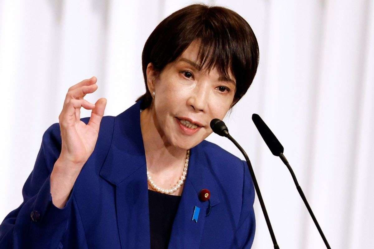 japanese Prime Minister Sanae Takaichi