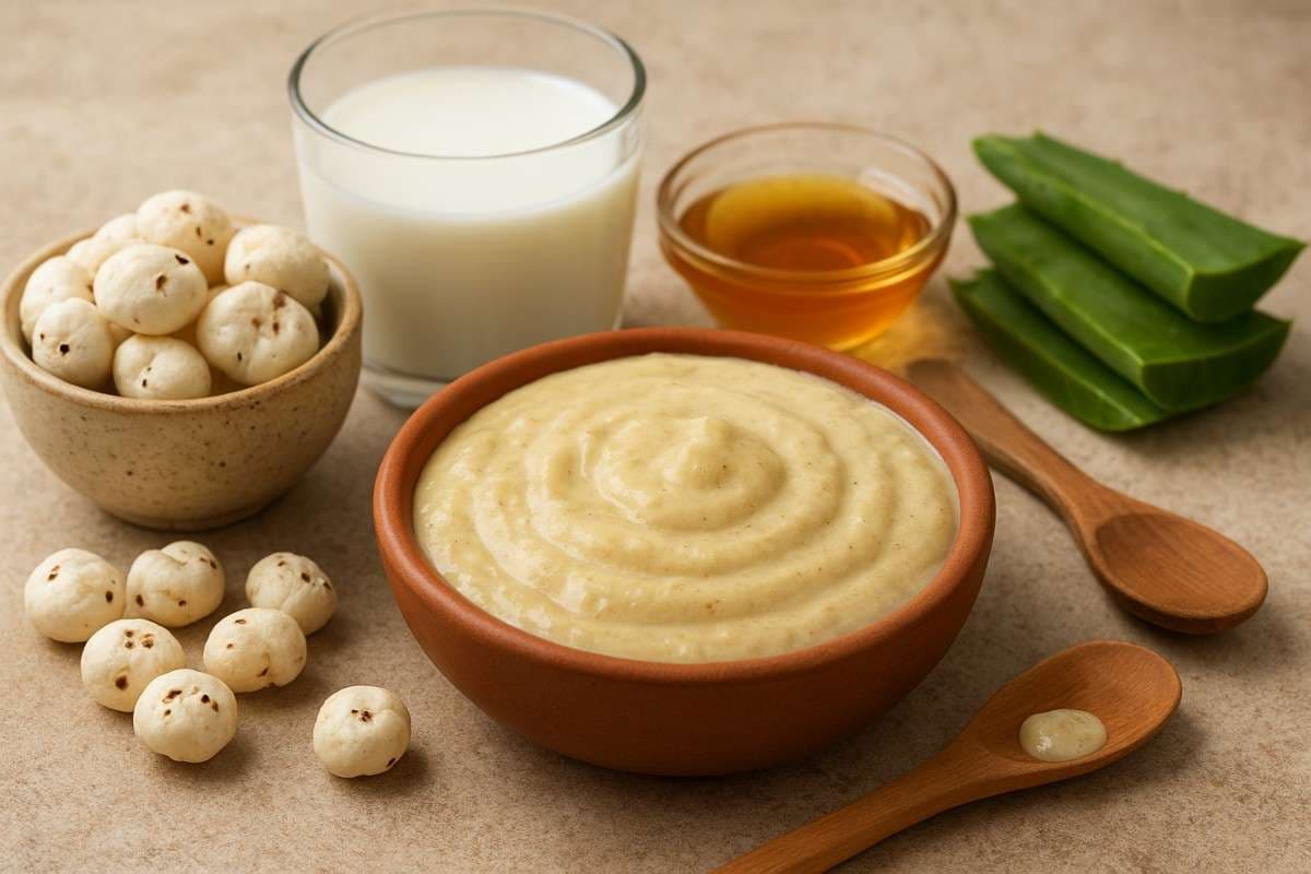 makhana face pack makhana face pack