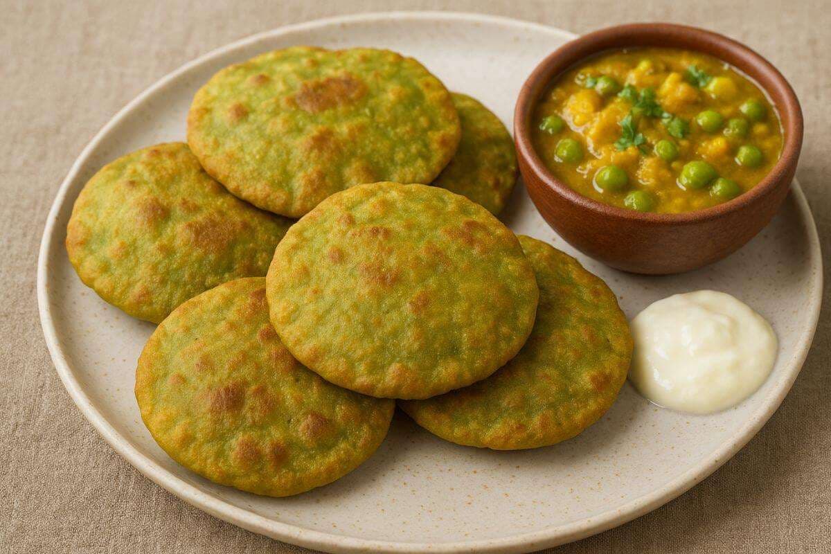 Matar Ki Puri: ठंडी सुबह का परफेक्ट नाश्ता, घर पर ट्राई करें मटर की गरमा-गरम पूरी, जानें बनाने की आसान रेसिपी 