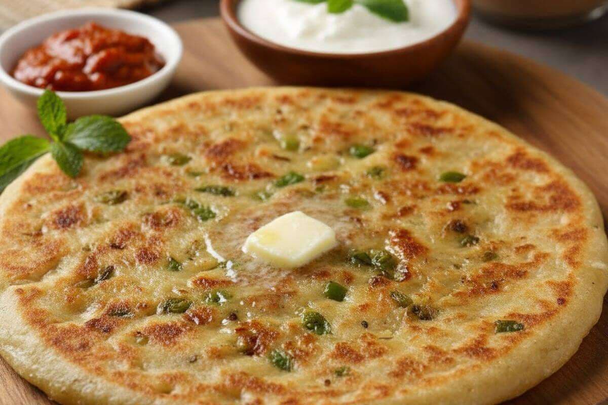 Matar Paratha Recipe: सर्दी के मौसम में ट्राई करें ये सिंपल और टेस्टी रेसिपी, नाश्ते में बनाएं मटर पराठा