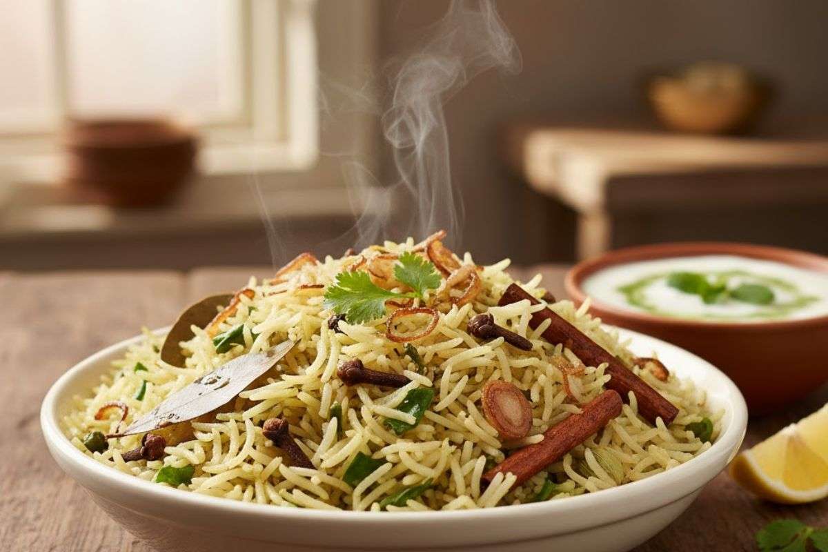 methi pulao