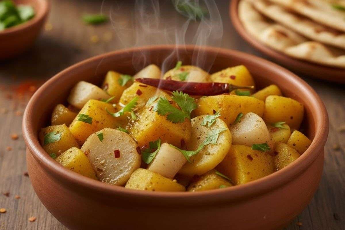 Mooli-Aloo Sabji Recipe: ठंड के दिनों में जरूर ट्राई करें मूली-आलू की सब्जी, झटपट करें तैयार 