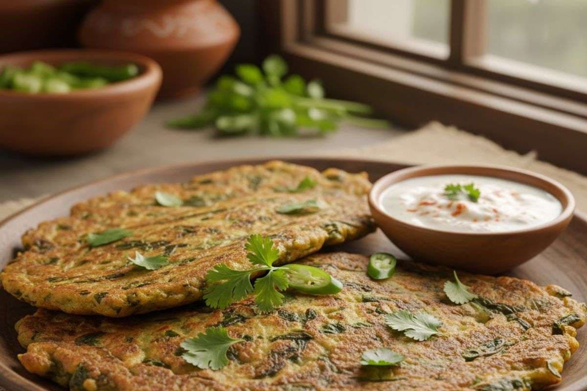 palak chilla image